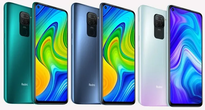 Redmi Note 9 sẽ đem đến cho người dùng 3 tùy chọn màu sắc gồm: Xanh lá cây, xanh dương và trắng gradient