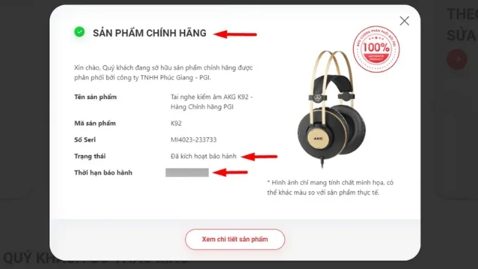 Cách kiểm tra bảo hành tai nghe JBL