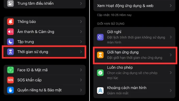 Cách ẩn ứng dụng trên iPhone bằng Giới hạn Nội dung