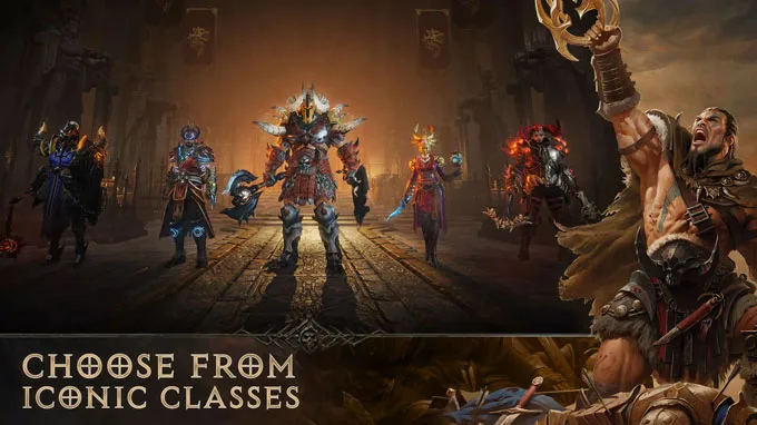 Điện thoại Android có thể tải Diablo Immortal qua tệp APK