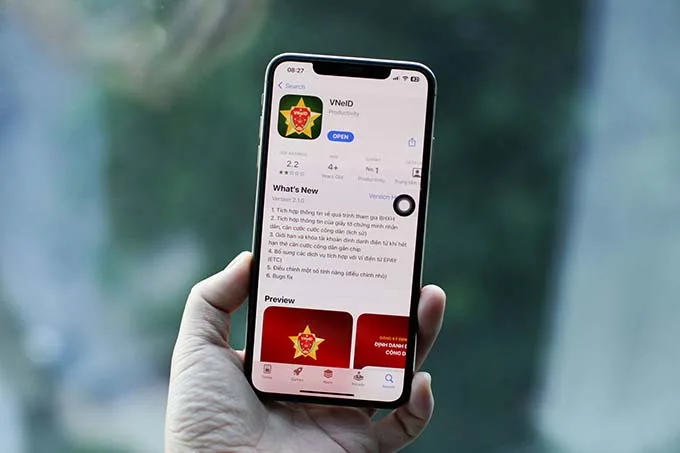 Cập nhật ứng dụng VNeID phiên bản mới nhất