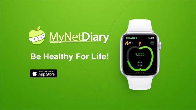 App Mynet Diary tính calo