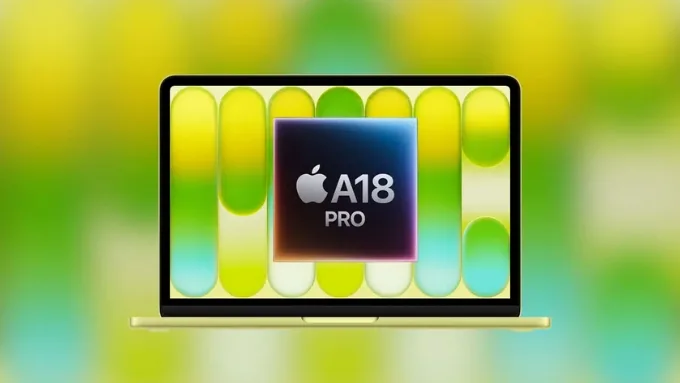 Chip Apple A18 Pro lần đầu xuất hiện trên MacBook