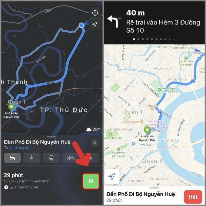 Cách bật chỉ đường bằng giọng nói trên iPhone với Apple Maps
