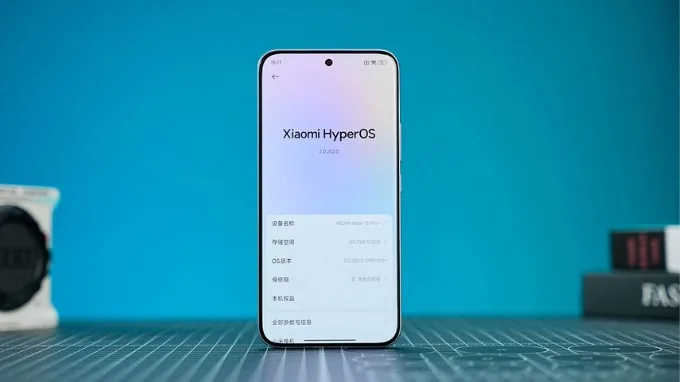 Phần mềm của Redmi Note 15 Plus