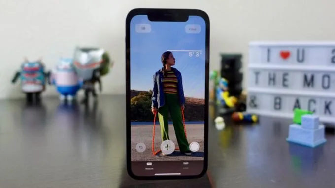 Một số mẹo đo chiều cao bằng iPhone 12 (Pro, Pro Max) chính xác