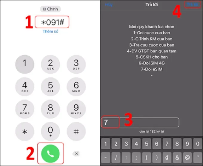 Cách chuyển đổi qua USSD có thể áp dụng cho cả điện thoại iPhone lẫn Android