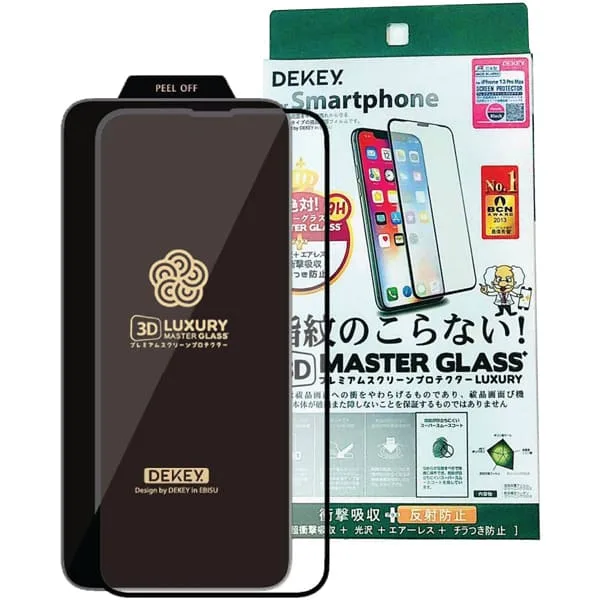 Dán cường lực Dekey 3D iPhone 14 Master Glass Luxury - hình ảnh sản phẩm