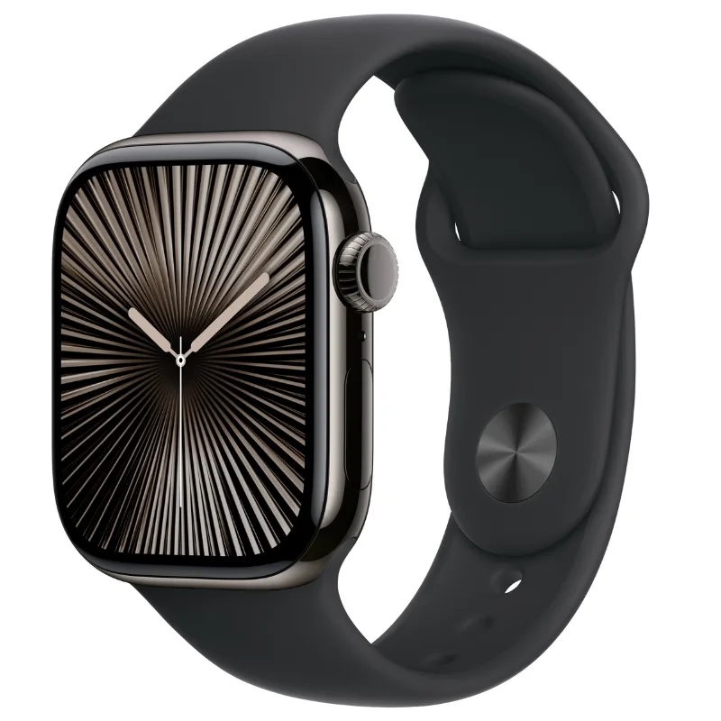 Apple Watch Series 10 46mm (LTE) Viền Titan dây cao su - Chính hãng (VN/A) - hình ảnh sản phẩm