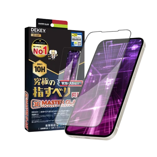 Cường lực iPhone 15 Pro Dekey 3D Master Glass Luxury Black - hình ảnh sản phẩm