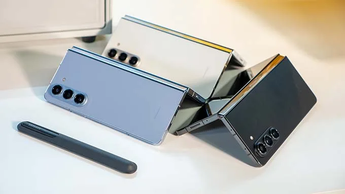 Thiết kế Samsung Galaxy Z Fold 5 1TB tinh tế với bản lề gập không kẽ hở