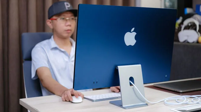 iMac 24 2021 M1 8-Core CPU 7-Core GPU kết nối đỉnh cao