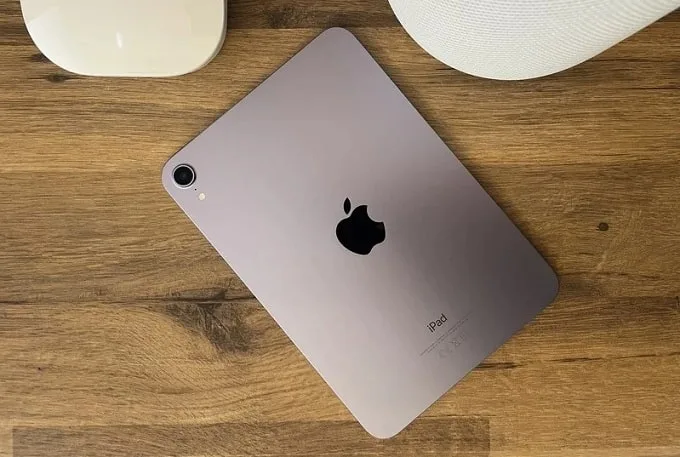 Thiết kế iPad mini 6 WiFi 256GB đơn giản nhưng sang trọng