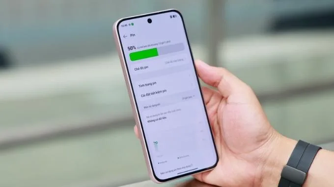dung lượng pin của OPPO Reno14 F 5G