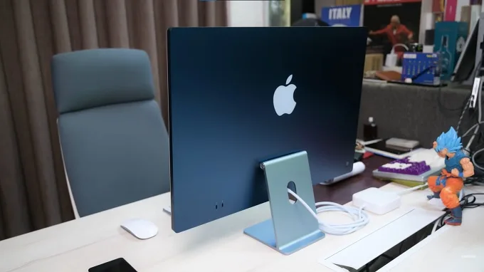 hiệu xuất iMac 24 2021 M1 8-Core CPU 8-Core GPU 8GB 256GB vượt trội