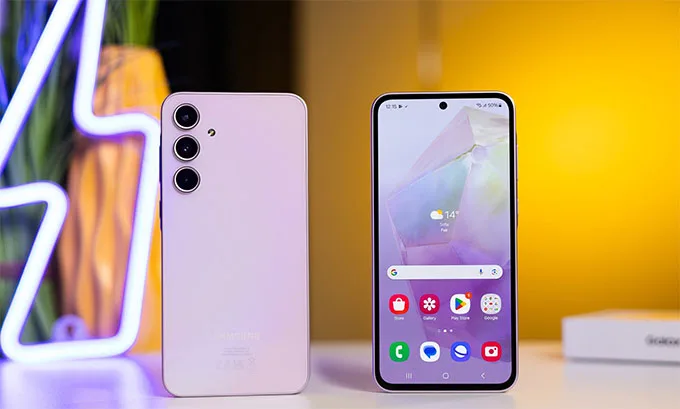 Galaxy A35 5G sở hữu ngoại hình bắt mắt