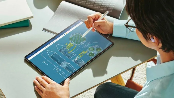 Bút S Pen đa di năng trên Samsung Galaxy Tab S9 Ultra Wifi