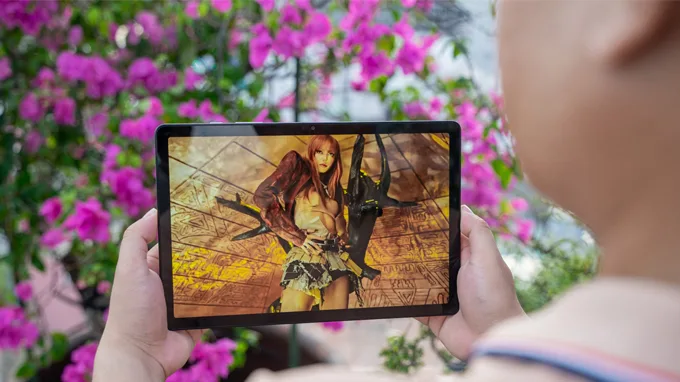 Galaxy Tab A9 Plus 5G chạy đơn đa nhiệm mượt mà