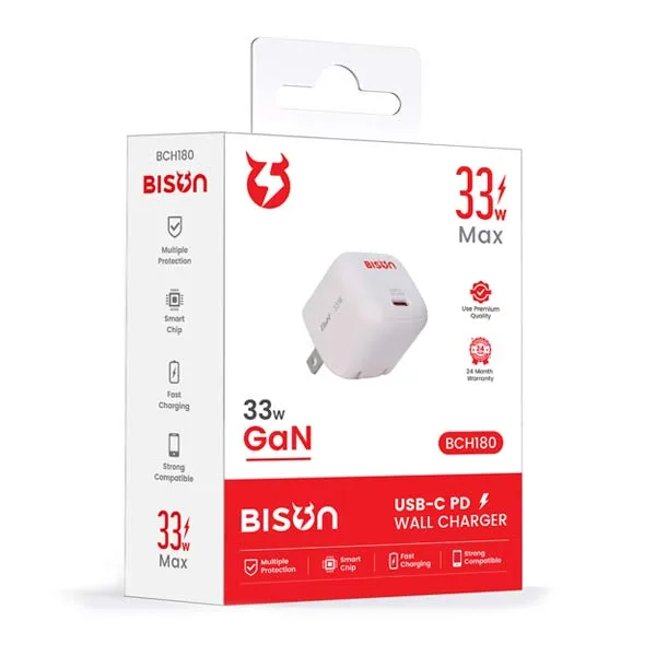 Củ sạc nhanh BISON PD 33W USB C - hình ảnh sản phẩm