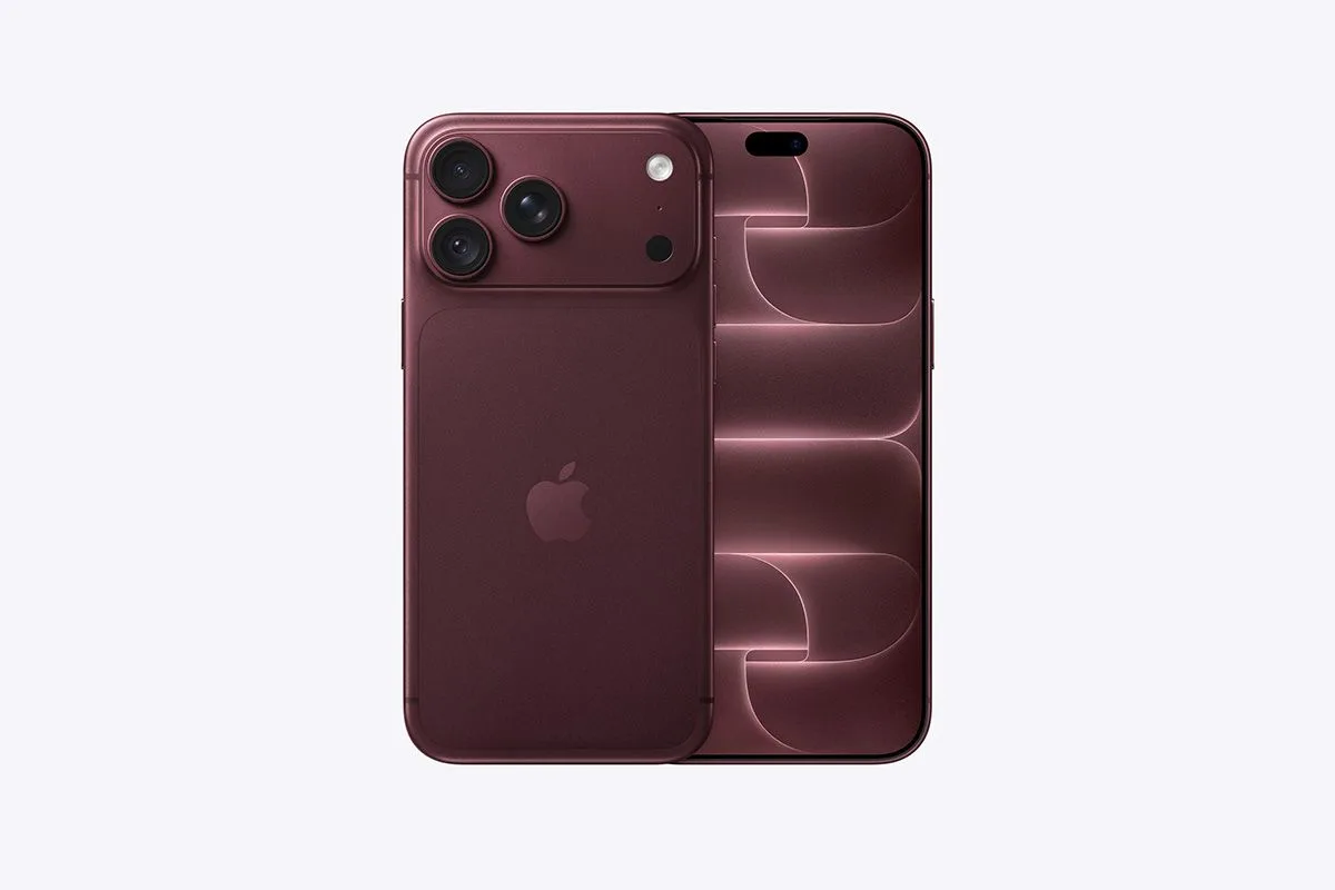 iPhone 18 Pro Max màu Burgundy (Đỏ rượu vang) 