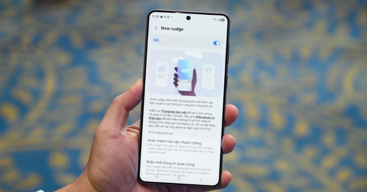 Tính năng Now Nudge trên Galaxy S26: Tất tần tật về tính năng AI mới