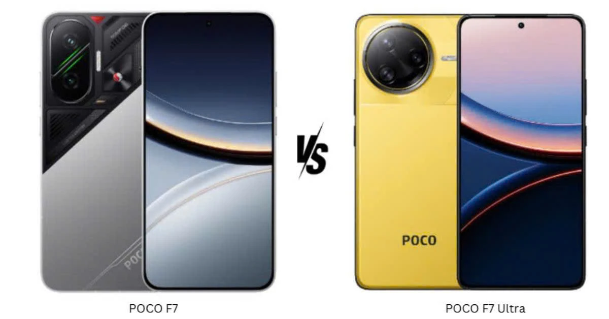 So sánh Poco F7 và Poco F7 Ultra: Có đáng để nâng cấp không?
