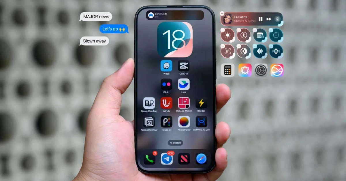 Đánh giá iOS 18 chính thức: Thú vị nhưng vẫn còn lỗi, chưa có Apple Intelligence