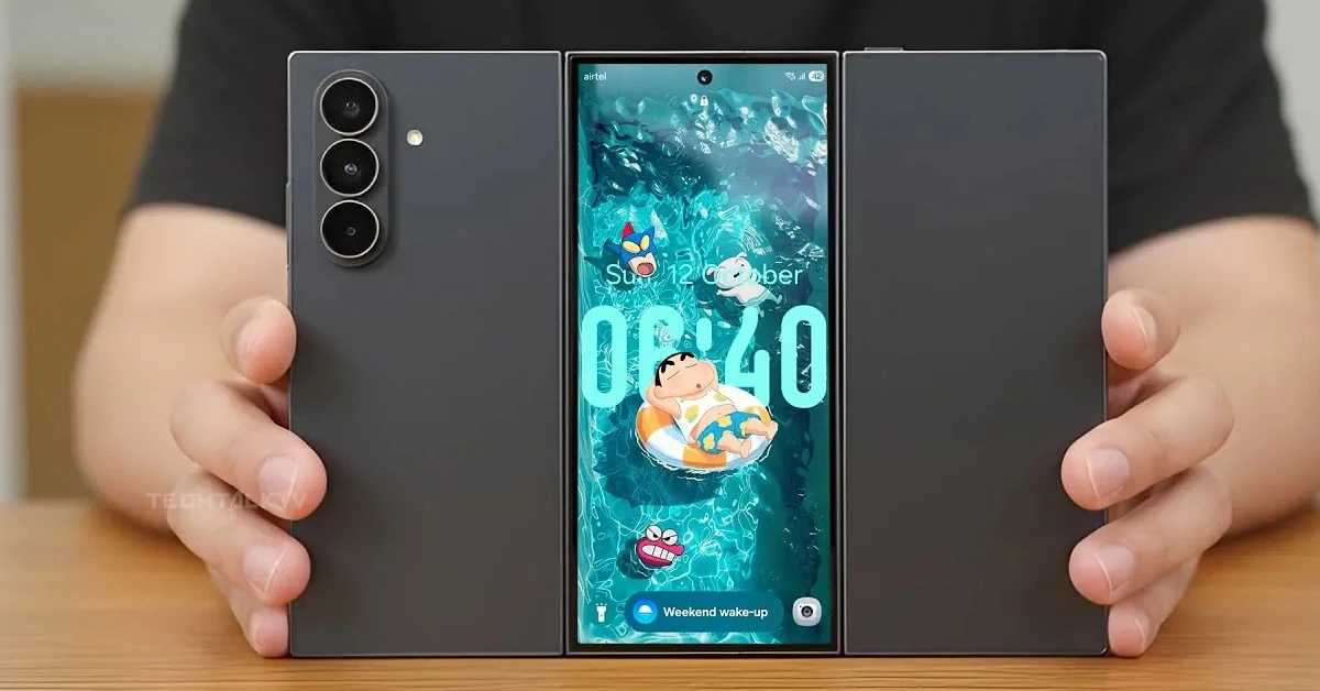 Samsung ra mắt Galaxy Z TriFold: Màn hình gập 3 hơn 10 inch