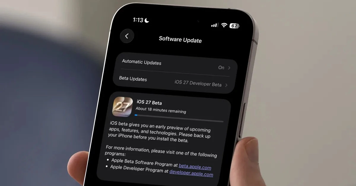 04 nhược điểm khi cài đặt iOS Public Beta trên iPhone: Cân nhắc kỹ trước khi trải nghiệm sớm