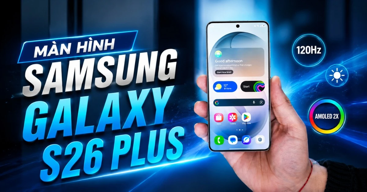 Màn hình Samsung Galaxy S26 Plus: Đánh giá trải nghiệm thực tế