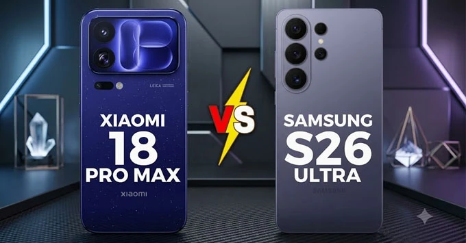 So sánh Galaxy S26 Ultra vs Xiaomi 18 Pro Max: Khi hai đối thủ lớn gặp nhau