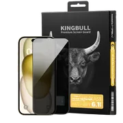 Kính cường lực chống nhìn trộm Mipow Kingbull Anti-Spy HD Premium iPhone 15 Pro
