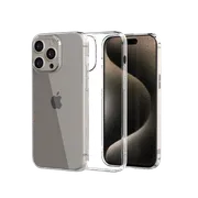 Ốp lưng cứng trong suốt Mipow Transparnet Case iPhone 15 Pro Max