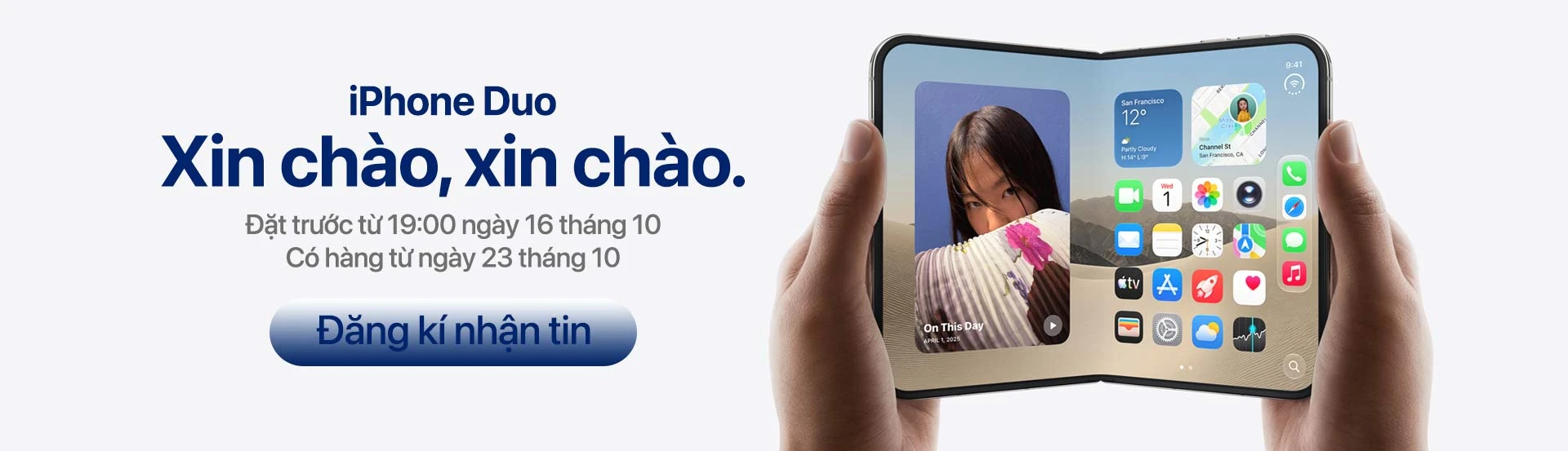 Đăng kí nhận thông tin