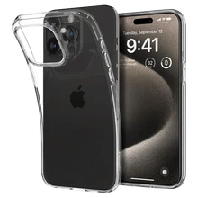 Ốp lưng Spigen Liquid Crystal iPhone 15 Pro Max Clear