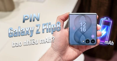 Pin Samsung Galaxy Z Flip8 bao nhiêu mAh? Dùng được bao lâu?
