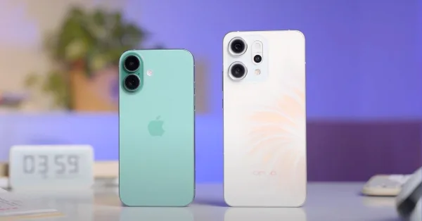 So sánh OPPO Reno 14 và iPhone 16: Liệu OPPO có đủ sức?