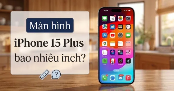 Màn hình iPhone 15 Plus bao nhiêu inch? Có điểm gì nổi bật?