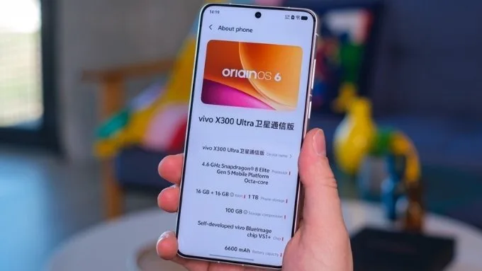 Đánh giá Vivo X300 Ultra về phần mềm