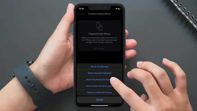 Reset iPhone 15 cũ là gì?