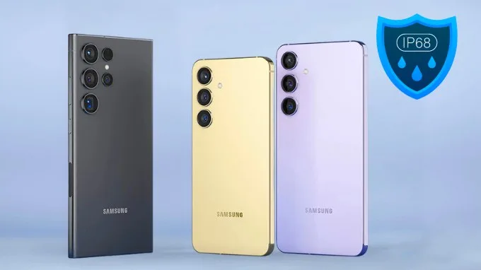 Samsung Galaxy S24 series sở hữu khả năng chống nước IP68 bền bỉ