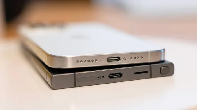 So sánh pin và sạc trên iPhone 15 Pro Max và Galaxy S24 Ultra