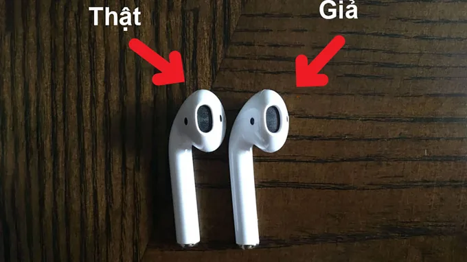 Các cách kiểm tra tai nghe AirPods chính hãng