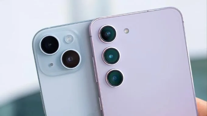 Hệ thống camera trên Samsung S23 và iPhone 15