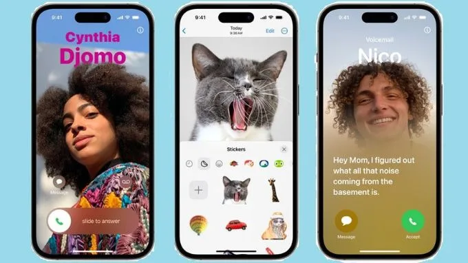 Mẹo tùy chỉnh và chia sẻ thẻ liên lạc trên iPhone 15 Pro Max cũ