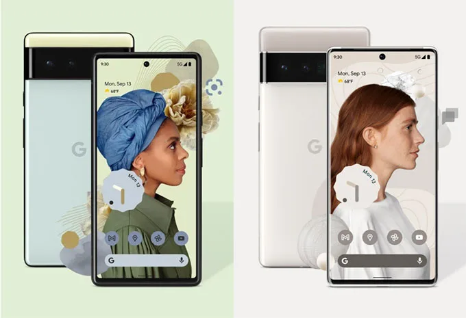 so sánh chi tiết Google Pixel 6 và Google Pixel 6 Pro ở mọi khía cạnh
