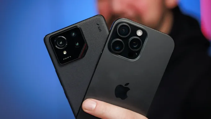 So sánh Asus ROG Phone 9 Pro và iPhone 16 Pro Max về camera