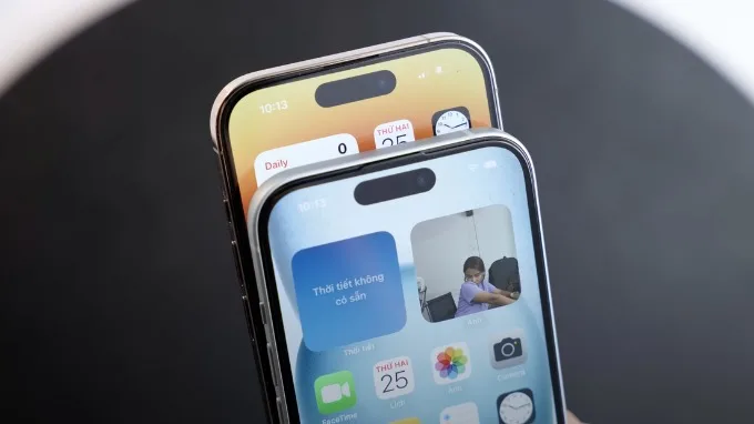 Giờ đây iPhone 15 tiêu chuẩn cũng đã có Dynamic Island như iPhone 14 Pro