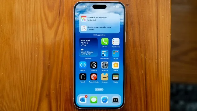 Kiểm tra cảm ứng màn hình iPhone 15 cũ