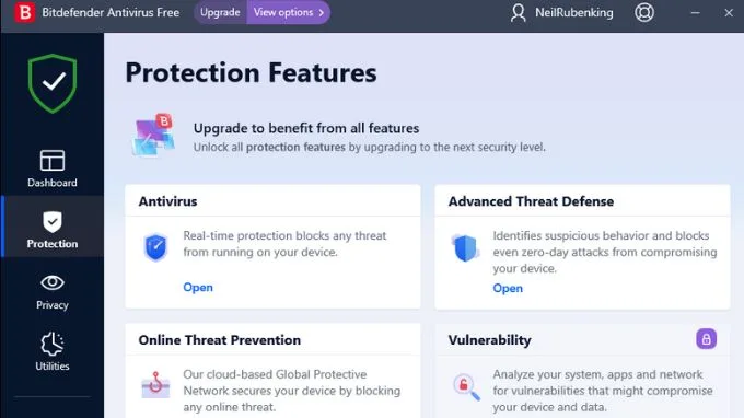 Bitdefender Antivirus Free Edition - Phần mềm quét virus miễn phí tốt nhất